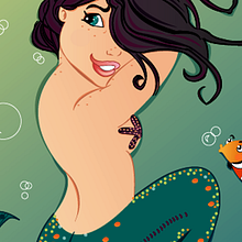 Laminas de sirenas. Un proyecto de Diseño editorial de abreu-design - 19.10.2011