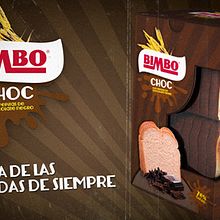Diseño de packaging "Bimbo Choc". 3D, Design, Product Design, Graphic Design, Marketing, and Packaging project by Jorge Cáliz - 01.31.2015