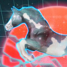 Tesla Horse.. Design projeto de Alda C. - 31.01.2015