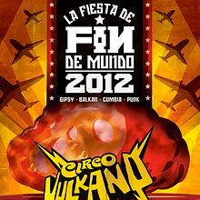 Poster "Fin de Mundo 2012" Ein Projekt aus dem Bereich Kunstleitung, Grafikdesign und Traditionelle Illustration von Andrea Figueira - 01.02.2012