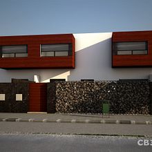 Infografia Unifamiliares.. 3D, Architecture, Photograph, and Post-production project by Moises Calderon Basto - 02.01.2015