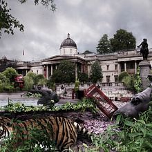 Fotomontaje. Matte painting.. Un proyecto de Diseño gráfico de Laura Ibarra Pérez - 01.02.2015