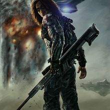 Winter Soldier. Comic, and Traditional illustration project by Ivan Gonzalez Gomez - 02.02.2015
