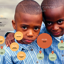 Anida Informe Anual. Design, e Design de informação projeto de César Martín Ibáñez - 02.02.2015