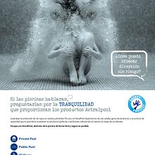 Campaña Internacional Astralpool. Cop, writing, Art Direction, Design, and Photograph project by Berta López Fernández - 02.03.2012