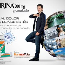 Campaña Promocional Aspirina Bayer. Un proyecto de Dirección de arte, Diseño y Marketing de Berta López Fernández - 31.01.2012