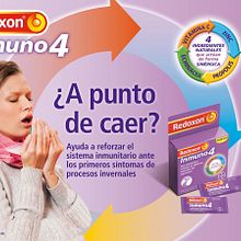 Redoxon Inmuno4 Bayer. Cop, writing, Art Direction, Graphic Design, and Marketing project by Berta López Fernández - 01.31.2012