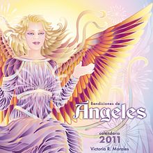 Calendario Bendiciones de Angeles. Un proyecto de Diseño e Ilustración tradicional de Victoria y Javier Sáenz Messía - 05.02.2010