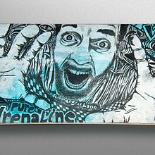 Crash-Art "snowboard". Fine Arts, Traditional illustration, and Painting project by Edgardo "Tano" Ottaviano - 01.31.2014