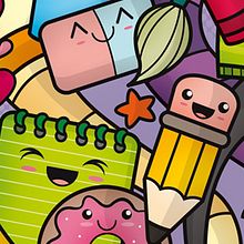 Estilo Kawaii. Ilustración infantil. Design, and Traditional illustration project by Laura García Mañas - 02.04.2015