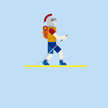 Calzada romana Caoru. Br, ing, Identit, Interactive Design, and Traditional illustration project by Eric Veiga Gullon - 02.04.2015