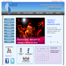 Asociación Lassus. Un projet de Développement web, Webdesign et Informatique de ALEJANDRO GIL GONZALEZ - 03.01.2011