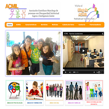 Asociación ACMIL. Un projet de Développement web, Webdesign, Éducation et Informatique de ALEJANDRO GIL GONZALEZ - 09.05.2013