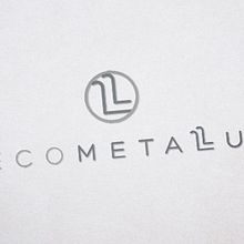 Logotipo, Tarjetas y Sello - Decometallum. Un progetto di Br, ing, Br, identit, Direzione artistica e Graphic design di Felipe Gil López - 07.02.2015