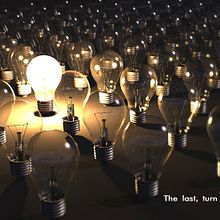 El ultimo apaga las luces. . Un proyecto de Diseño, Diseño de iluminación y Diseño gráfico de David Zuk - 07.02.2015