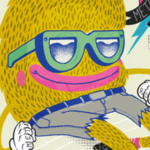 ROCK&FEST. Projekt z dziedziny Design, Trad, c i jna ilustracja użytkownika Malmö illustration & design - 10.02.2015