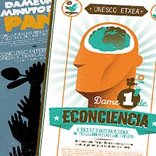 DAME 1 MINUTO DE... (UNESCO ETXEA). Een project van Lichtontwerp, Grafisch ontwerp y Traditionele illustratie van Pablo Campo Rojo - 10.02.2015