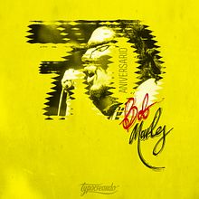 Aniversario Bob Marley. Cartel. Un progetto di Calligrafia e Design di Alejandro Martínez - 10.02.2015