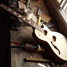 Lucila: Como hice mi Les Paul Florentine Ein Projekt aus dem Bereich Musik von Maximiliano Hache - 11.02.2015