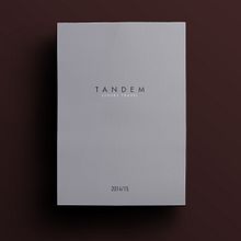 Tandem Luxury Travels 2014. Projekt z dziedziny Grafika ed, torska i Projektowanie graficzne użytkownika alba esteruelas - 11.02.2015
