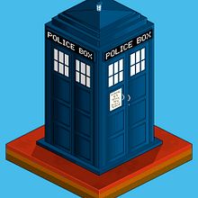 Pixel TARDIS. Un proyecto de Animación y Diseño gráfico de Daniel Diaz Estrada - 11.02.2015