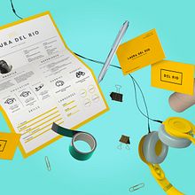 Del Rio Branding. Br, ing & Identit project by Laura Del Rio - 02.13.2015