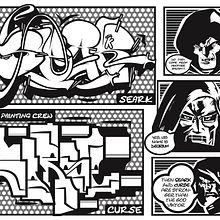 Comic Curse. Un proyecto de Cómic y Tipografía de Joven Dalí - 14.02.2015