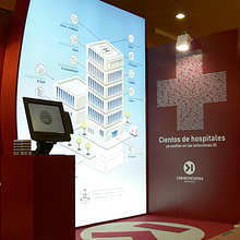 Stand Inforsalud 2005 y 2006. Un proyecto de Arquitectura interior, Diseño, Eventos y Packaging de Carlos Garrigues Pinazo - 11.04.2006
