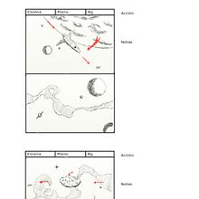 Storyboard. Animation, Design, Set Design, and Traditional illustration project by Fernando Falcón Astruga - 02.15.2015