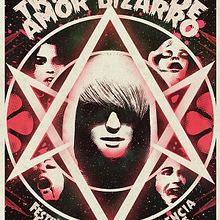 Cartel Triángulo de Amor Bizarro :: De la Monarquía a la Criptocracia. Een project van  Ontwerp, Traditionele illustratie y  Muziek van Oscar Giménez - 15.02.2015