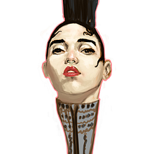 Retratos Febrero. Film, Video, TV, Art Direction, Editorial Design, Traditional illustration, and Painting project by Alexander Grahovsky - 02.16.2015