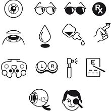 Iconos UX óptica Ein Projekt aus dem Bereich Webdesign und UX / UI von Pablo Morante - 16.02.2015