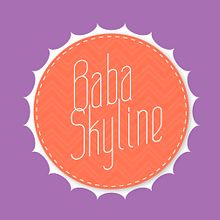 Baba Skyline, tipografía diseñada por Bárbara Pérez. T, pograph, Graphic Design, and Lettering project by Bárbara Pérez Muñoz - 02.16.2015