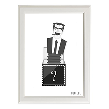 Groucho Marx. Graphic Design, and Traditional illustration project by beitebe - 02.16.2015