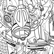 Biomech. Traditional illustration project by César Marcén Arrieta - 02.17.2015