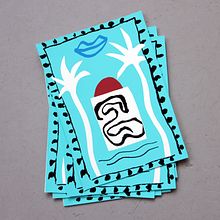 Postal Navideña de Terranova. Un proyecto de Serigrafía de Barba - 17.02.2015