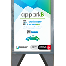 Apparkb - Ajuntament de Barcelona. Un proyecto de Publicidad de Manon Pueller Sans - 17.02.2015