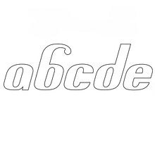 Creacion de una tipografia. Projekt z dziedziny T, pografia,  Sztuki piękne,  Kaligrafia, Projektowanie graficzne i Pisanie użytkownika Ana Almela Torras - 09.03.2014