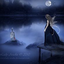 Retoque fotografico - The death of a fairy. Projekt z dziedziny  Sztuki piękne,  Kolaż, Doradztwo kreat, wne i Fotografia użytkownika Ana Almela Torras - 18.02.2015