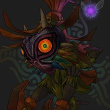Majora's Mask Skull Kid. Traditional illustration project by Luaiso Lopez - 02.19.2015