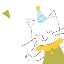 Tarjetas de felicitación. Design, and Traditional illustration project by Laura Gómez - 02.19.2015
