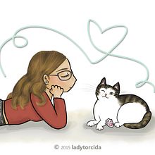 I Miau You . % Laura González Padilla tarafından hazırlanan Tasarım, Karakter Tasarımı, Geleneksel illüstras, on, Ve Ürün Tasarımı projesi - 02.02.2015