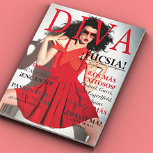 Revista DIVA impresa. Un progetto di Design editoriale e Graphic design di Alexandra Rocchi - 20.02.2015