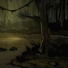 Wood Landscape Speedpaint. Traditional illustration project by Luaiso Lopez - 02.22.2015