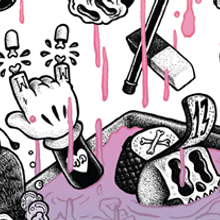 THE BALDE. Projekt z dziedziny Projektowanie graficzne, Trad, c i jna ilustracja użytkownika Malmö illustration & design - 22.02.2015