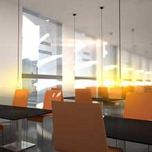CAFETERÍA HEMISFERIO - VALENCIA - VRAY. Un progetto di 3D e Architettura di RUBEN VIVO ROMAN - 24.02.2015