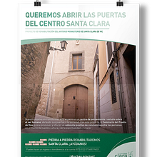 Campaña "Centre Santa Clara". Un proyecto de Diseño editorial y Diseño gráfico de Albert Ybañez - 09.09.2013