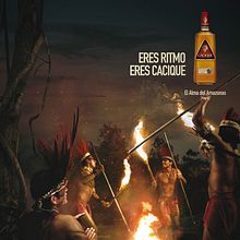 Cacique Ron Añejo "El alma del Amazonas". Un progetto di Br, ing, Br, identit, Graphic design e Pubblicità di Edgardo "Tano" Ottaviano - 14.11.2011