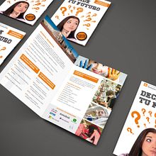 Folleto informativo FP. Un proyecto de Diseño editorial de Eva Herrero - 25.02.2015