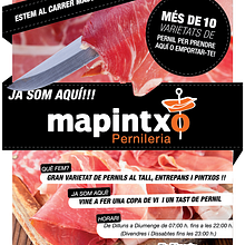 Diseño de Publicidad Mapintxo. Projekt z dziedziny Projektowanie graficzne użytkownika Manuel Castaño Sanchez - 25.02.2015